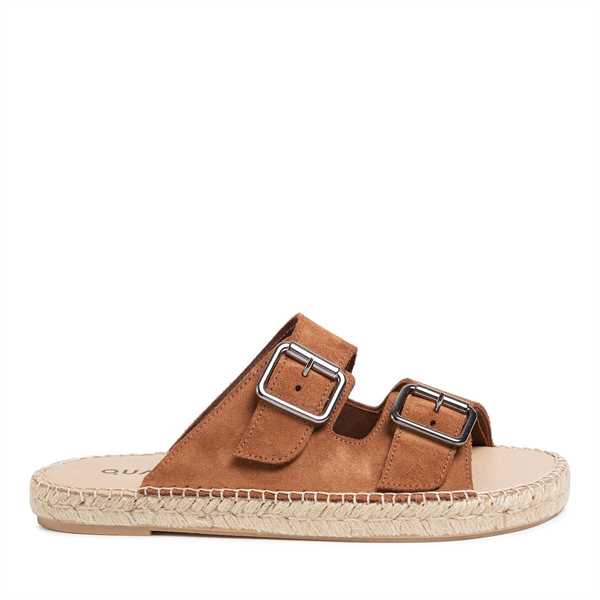 Espadrilky QUAZI QZ-63-04-000623 Hnedá