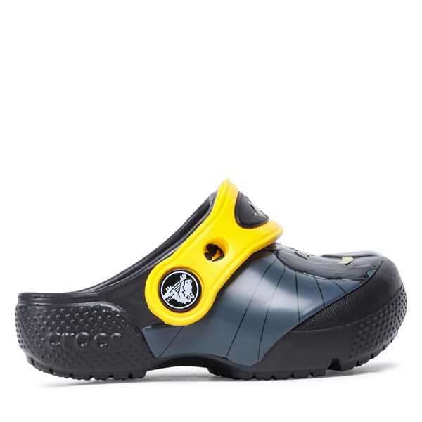 Šľapky Crocs Crocsfl Iconic Batman Clog K 205514 Čierna