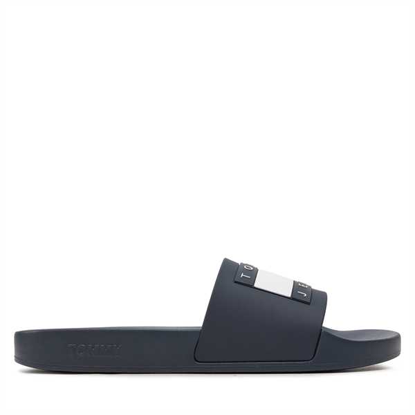 Šľapky Tommy Jeans Pool Slide Ess EM0EM01191 Tmavomodrá