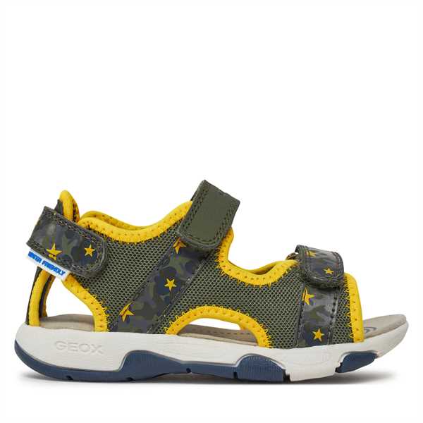 Sandále Geox B Sandal Multy Boy B450FA 014CE C0629 S Kaki