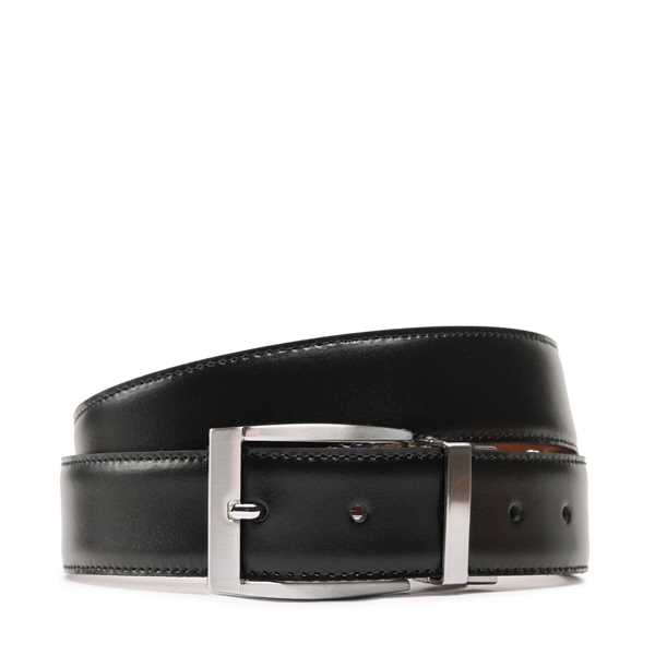 Pánsky opasok Timberland 35Mm Rev Blk Classic Belt TB0A1BXX Hnedá