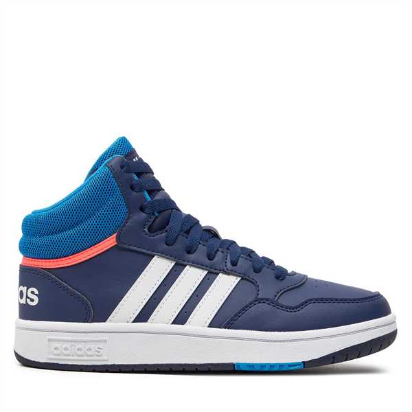 Sneakersy adidas Hoops Mid 3.0 K GW0400 Tmavomodrá