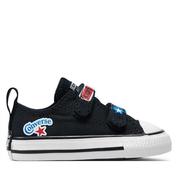 Plátenky Converse Chuck Taylor All Star Easy On Sticker Stash A06359C Čierna