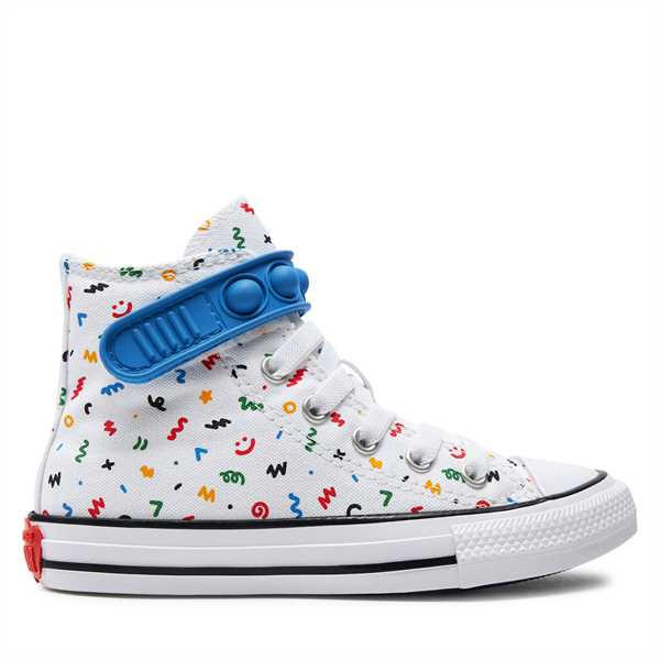 Plátenky Converse Chuck Taylor All Star Easy On Doodles A06316C Biela