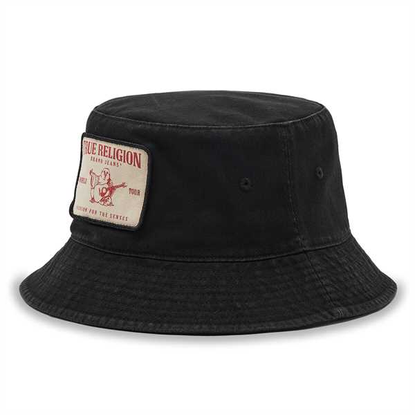 Klobúk True Religion Bucket Concert TR2738 Čierna