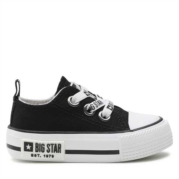 Plátenky Big Star Shoes KK374041 Čierna