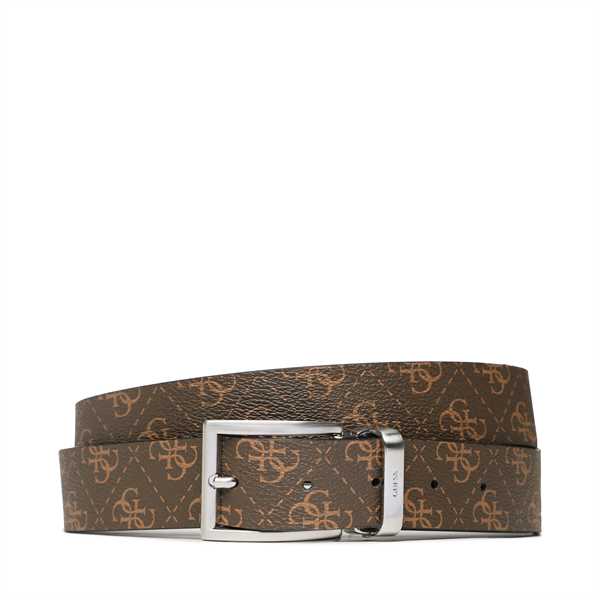 Pánsky opasok Guess Vezzola Belts BM7541 LEA35 Hnedá