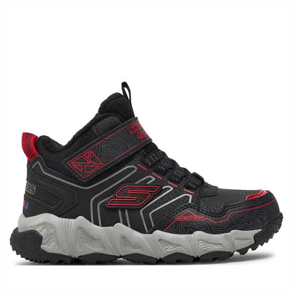 Outdoorová obuv Skechers Combex 406422L/BKRD Čierna