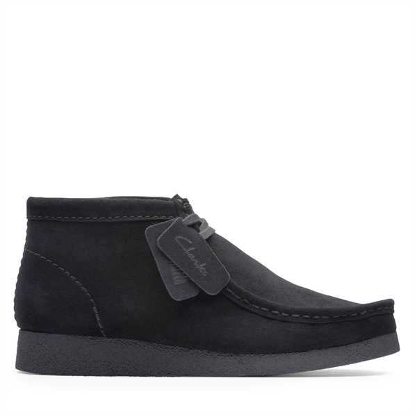 Šnurovacia obuv Clarks Wallabee Evo Bt 26172823 Čierna