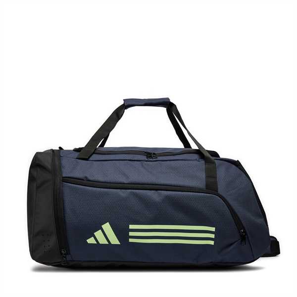 Taška adidas Essentials 3-Stripes Duffel Bag IR9820 Tmavomodrá