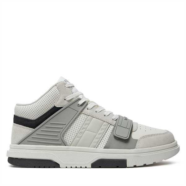 Sneakersy Tommy Jeans The Brooklyn Urban Mid EM0EM01415 Sivá