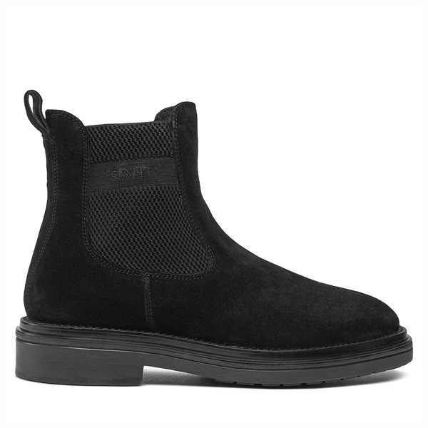 Členková obuv s elastickým prvkom Gant Boggar Chelsea Boot 27653331 Čierna