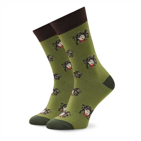 Ponožky Vysoké Unisex Curator Socks Medusa Zelená