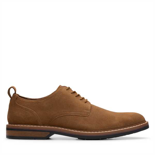 Poltopánky Clarks Aldwin Lace 26178426 Hnedá