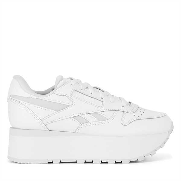 Sneakersy Reebok Classic Leather Triple Lift 100201089 Biela