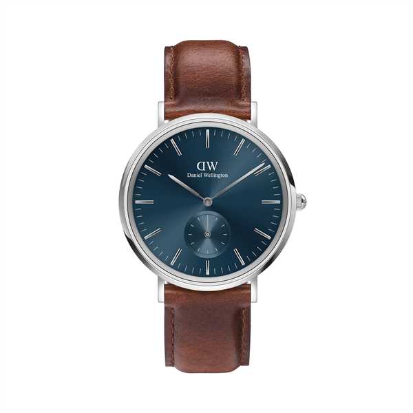 Hodinky Daniel Wellington Classic Multi-Eye St Maves Arctic DW00100709 Hnedá