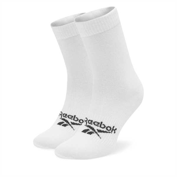 Vysoké pánske ponožky Reebok Act Fo Mid Crew Sock GI0075 Biela