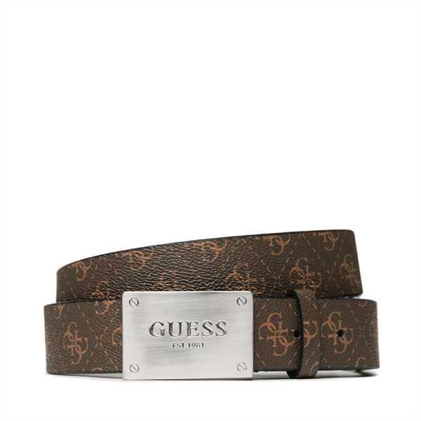 Pánsky opasok Guess Vezzola Belts BM7669 VIN35 Hnedá