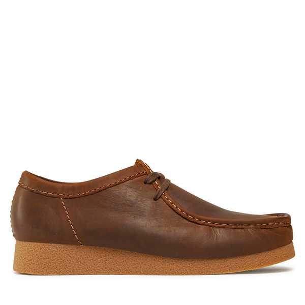 Poltopánky Clarks Wallabee Evo 261728197 Hnedá