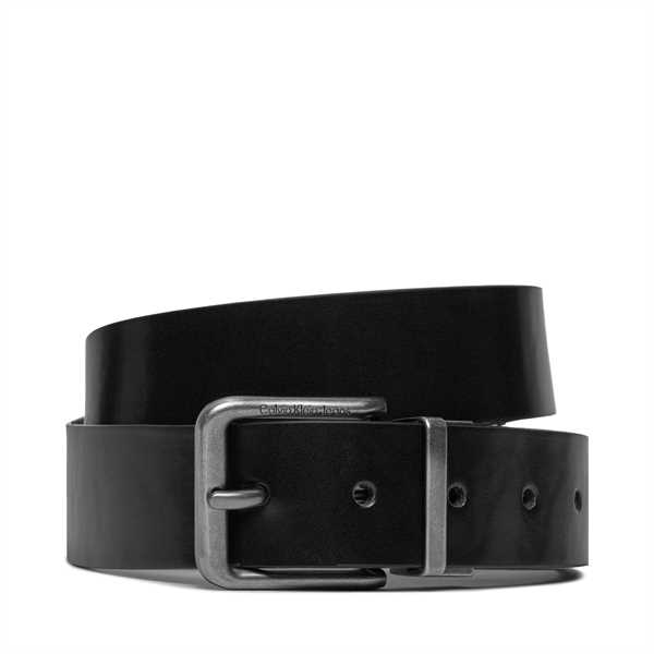 Pánsky opasok Calvin Klein Jeans Gift Cl Lthr Belt Rev/Adj 35Mm K50K511515 Čierna