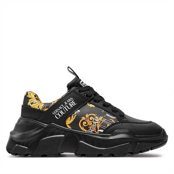 Sneakersy Versace Jeans Couture 76YA3SC2 Čierna