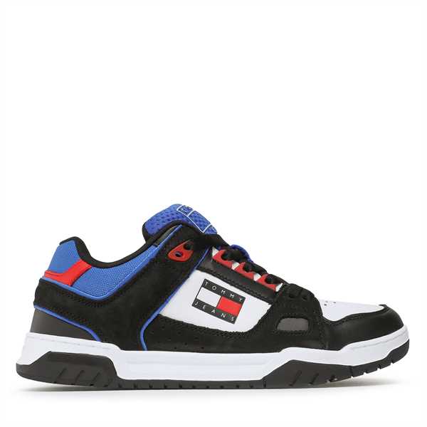 Sneakersy Tommy Jeans Skate Sneaker EM0EM01134 Čierna