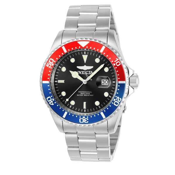 Hodinky Invicta Watch Pro Diver 23384 Strieborná