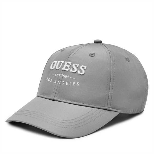 Šiltovka Guess Not Coordinated Eco Headwear AM5023 POL01 Sivá