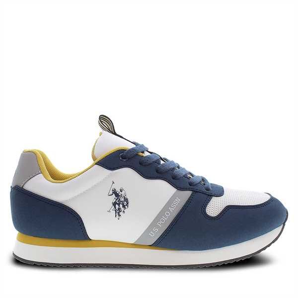 Sneakersy U.S. Polo Assn. Nobil NOBIL009 Biela