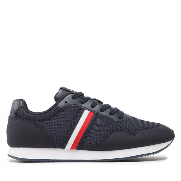 Sneakersy Tommy Hilfiger Core Lo Runner FM0FM04504 Tmavomodrá