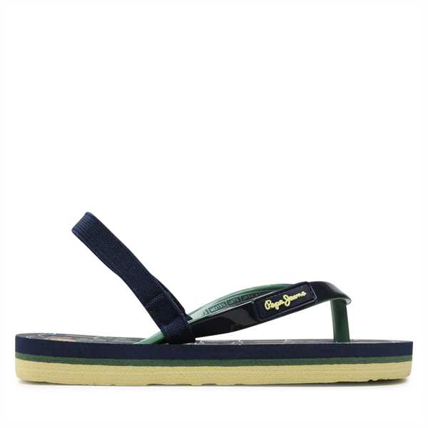 Sandále Pepe Jeans Beach Palms Boy K PBS70052 Tmavomodrá