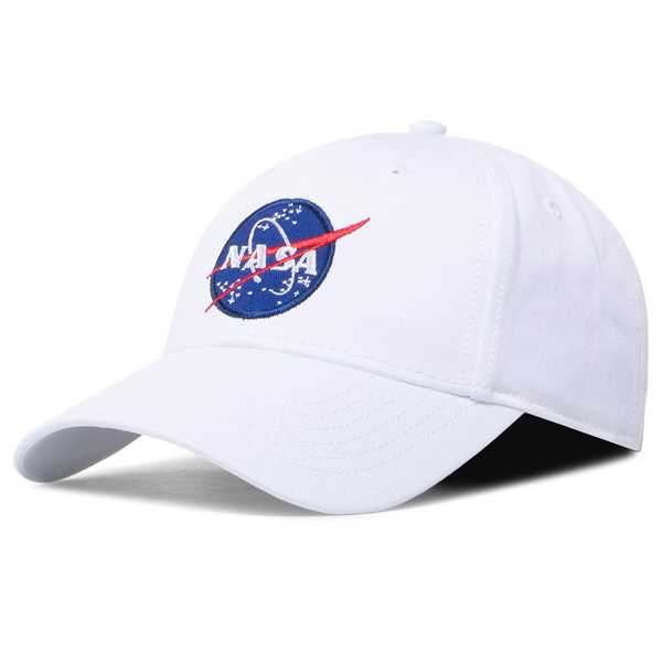 Šiltovka Alpha Industries Nasa Cap 186903 Biela