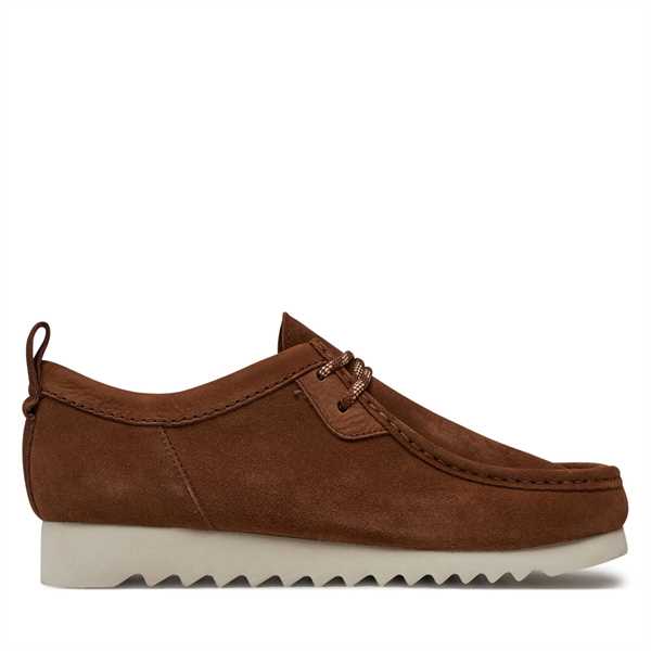 Poltopánky Clarks Wallabeeftrelo 26176225 Hnedá