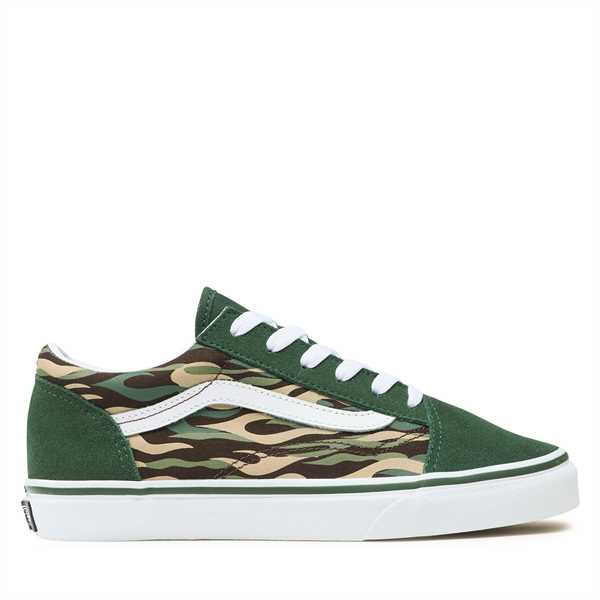 Tenisky Vans Jn Old Skool VN0A5EE6BGK1 Zelená