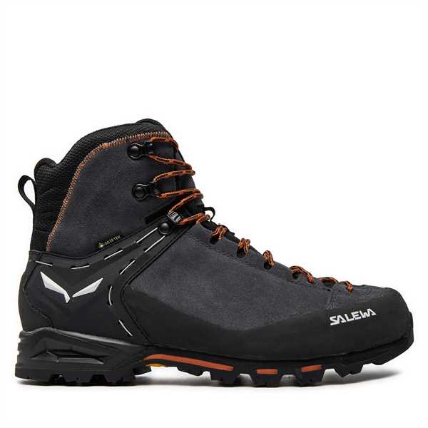 Trekingová obuv Salewa Mtn Trainer Classic Mid Gtx M 61426 Sivá