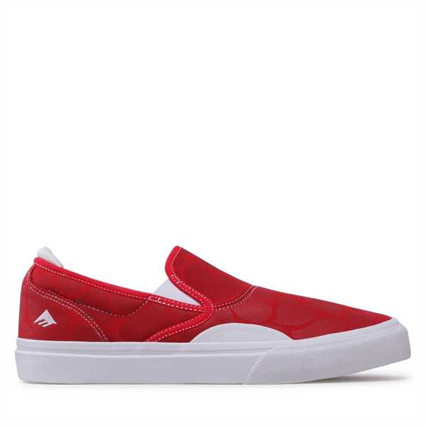 Tenisky Emerica Wino G6 Slip-On 6101000111 Červená