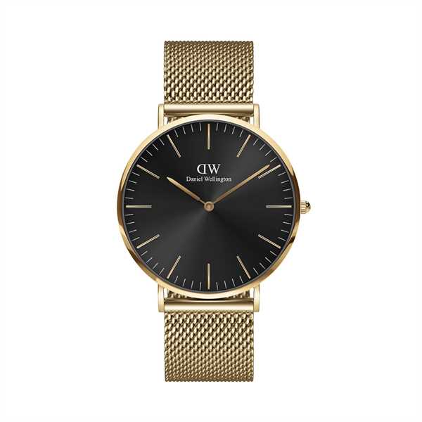 Hodinky Daniel Wellington Classic Mesh DW00100631 Zlatá