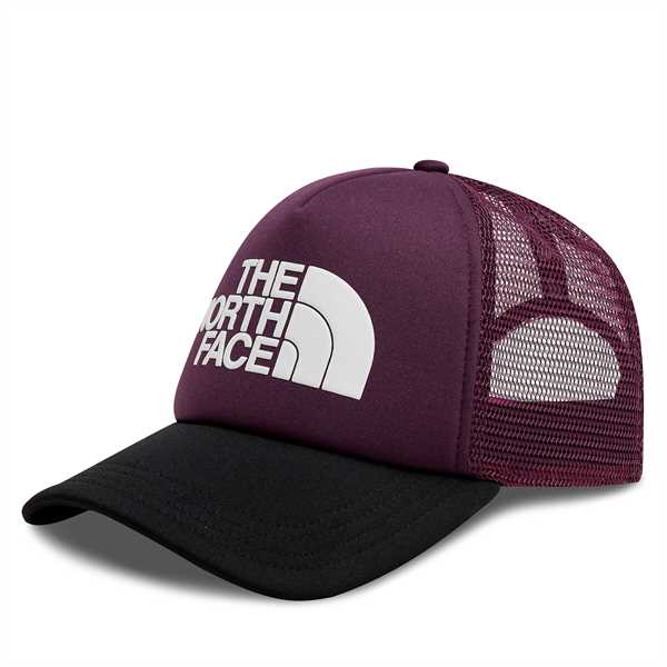 Šiltovka The North Face Logo Trucker NF0A3FM3V6V1 Fialová