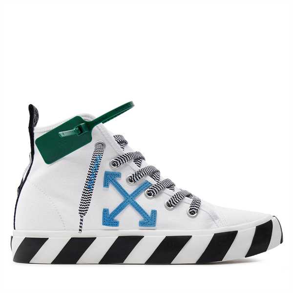 Plátenky Off-White Mid Top Vulcanized Canvas OMIA119S22FAB0010145 Biela