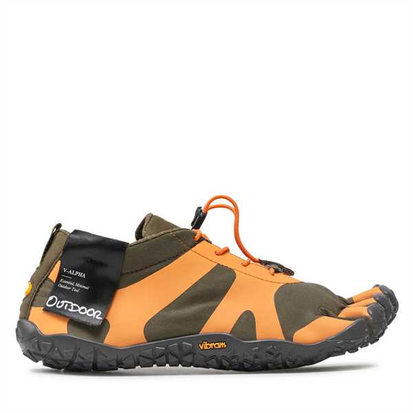 Trekingová obuv Vibram Fivefingers V-Alpha 21M7101 Zelená