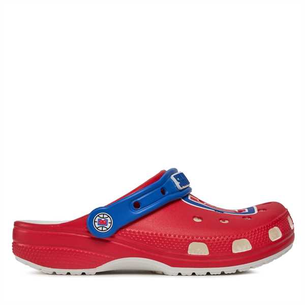 Šľapky Crocs Crocs Classic Nba La Clippers Clog 208863 Červená