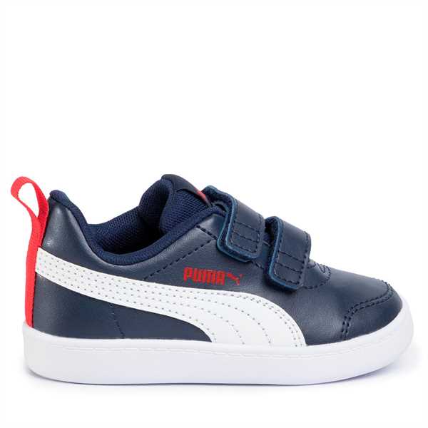 Sneakersy Puma Courtflex V2 V Inf 371544 01 Tmavomodrá