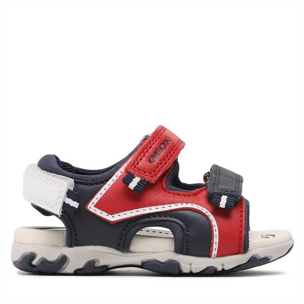 Sandále Geox B Sandal Flaffee Boy B3559A 08515 C7217 M Červená