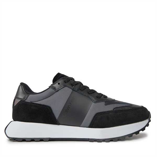 Sneakersy Calvin Klein Low Top Lace Up Pet HM0HM01346 Čierna