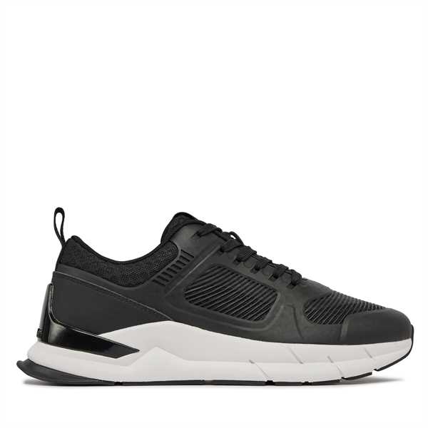 Sneakersy Calvin Klein Low Top Lace Up Tech HM0HM01283 Čierna