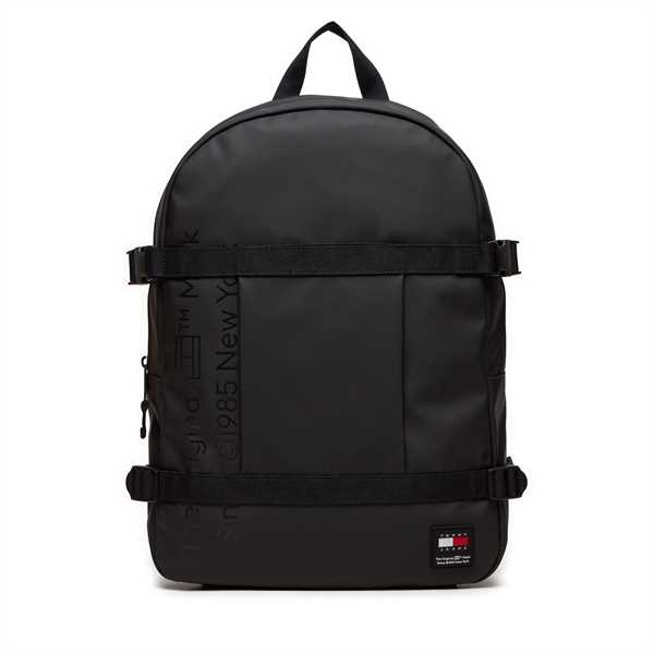 Ruksak Tommy Jeans Tjm Daily + Dome Backpack AM0AM12406 Čierna