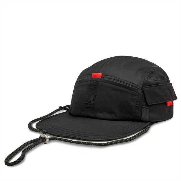 Šiltovka Kangol Easy Carry 5 Panel K5405 Čierna