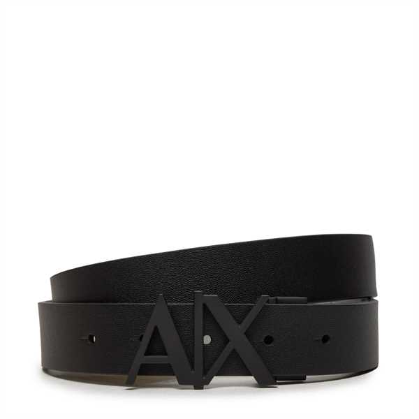 Pánsky opasok Armani Exchange 951017 CC505 61120 Čierna