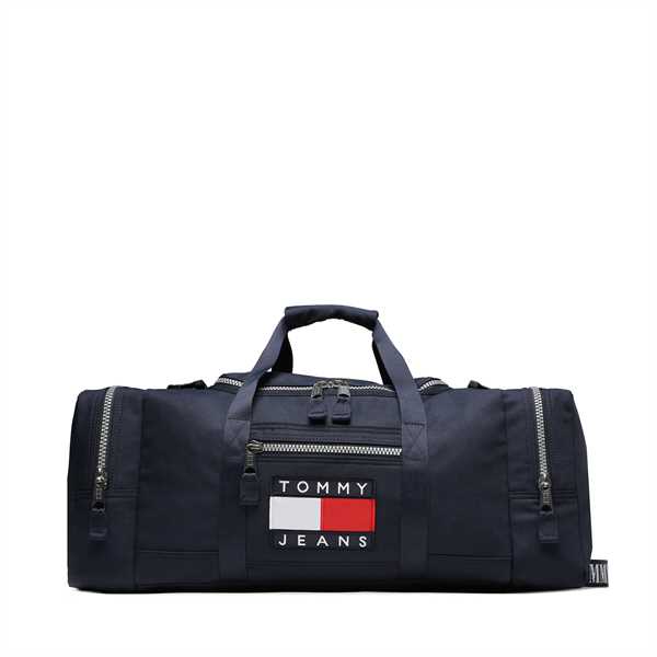 Taška Tommy Jeans Tjm Heritage Duffle AM0AM11158 Tmavomodrá