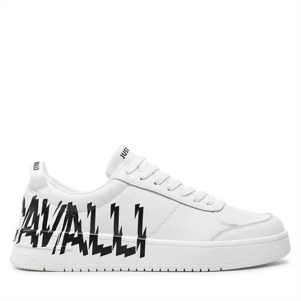 Sneakersy Just Cavalli 76QA3SM5 Biela